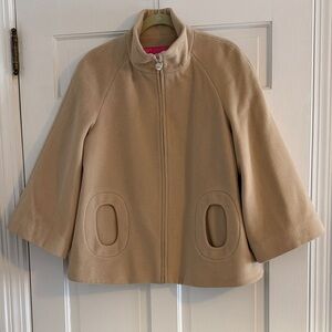 Betsy Johnson Retro Style Wool and Angora lined Jacket